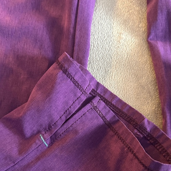 Women's Purple Scrub Pants - Picture 2 of 5